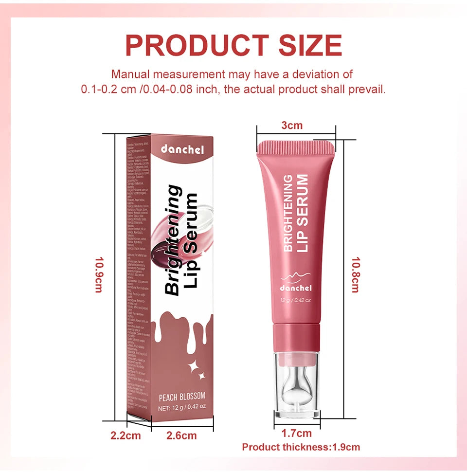 Moisturizing Lip Lotion Essence Volumizing Lip Glaze Women's Moisturizing and Moisturizing Natural Lip Gloss Hydrating Lip Gloss
