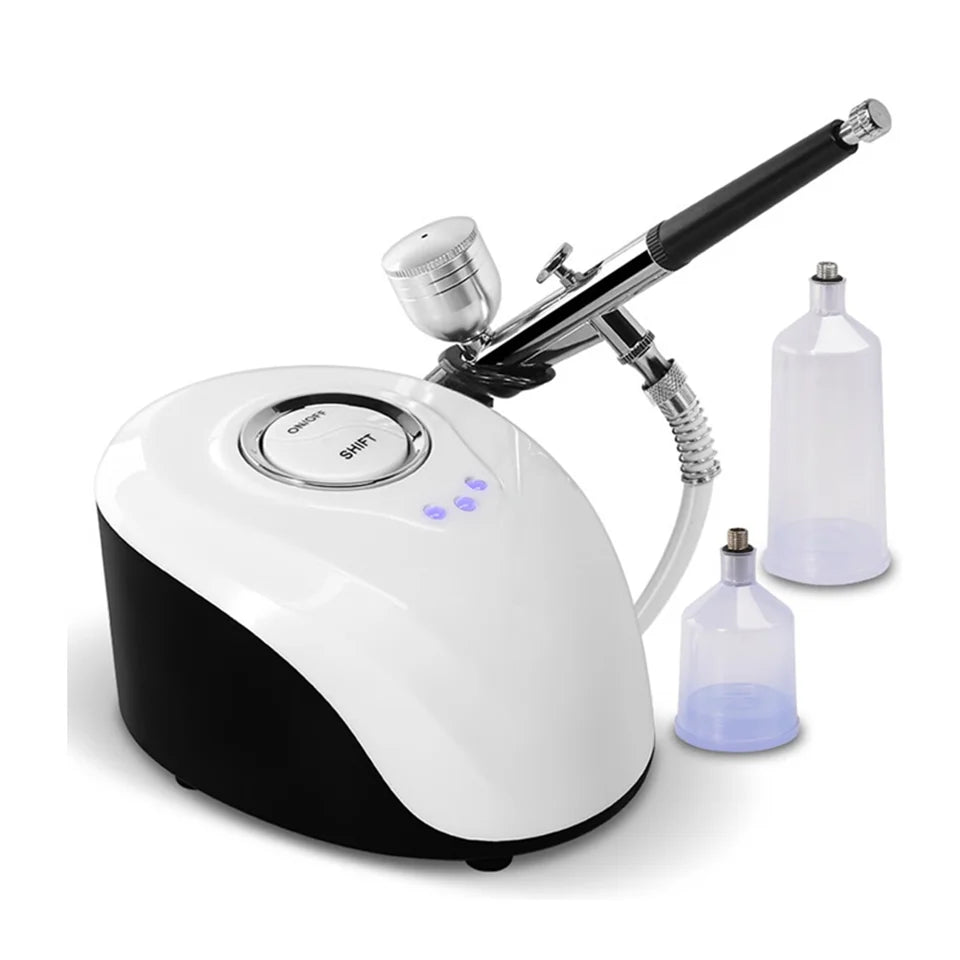 Nail Tattoo Color Painting Moisturizing Spray Nano Injector Portable Spray Gun Compression Kit Beauty Cleansing Whitening