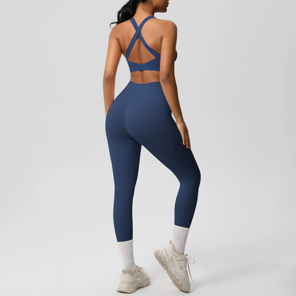 Yoga Suit Sports Set Womens Sportswear Sports Women's Yoga Bra Tummy Control Slimming Booty Leggings Women's Tracksuit