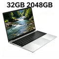 15.6 Inch HD Notebook 120Hz IPS Display Intel N95 32GB RAM 2TB SSD Backlit Keyboard Reliable Battery Power