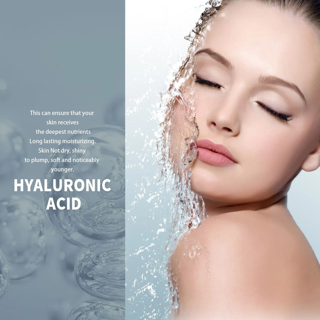EELHOE Hyaluronic Acid Moisturizing Serum Deep Nourishing Smooth Skin Whitening Brighten Skin Care Products Hydrating Face Serum