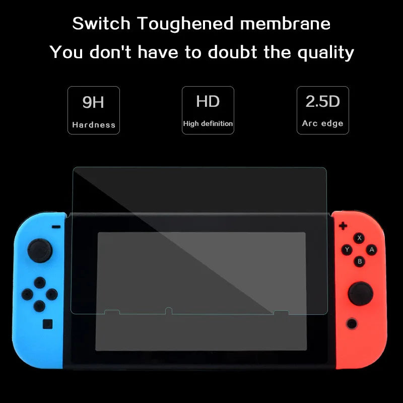 New Protective Tempered Glass For Nintend Switch Lite Screen Protector Film For Nintendos Switch NS OLED Glass Accessories