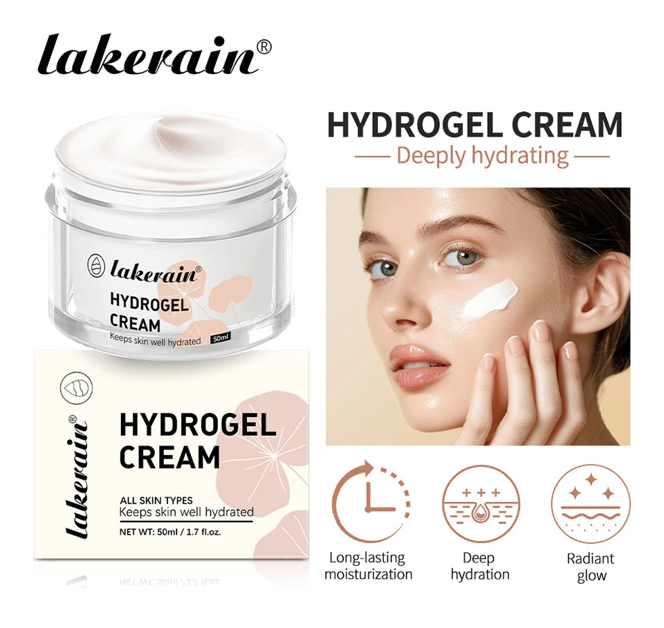 Long-lasting Hydration Facial Cream Deeply Nourishing Smoothing Face Skin Care Cream Reduce Fine Lines Makeup Products