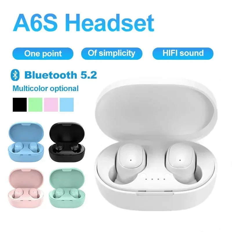 Original Wireless Earphone TWS Bluetooth Headset HiFi Music Headphone Noise Reduction Earbuds Sport Game with Mic