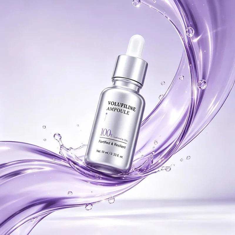 Volufiline Asiatica Ampoule 10ml Plumping Soothing Facial Serum Hydrating Moisturizing Essence Gentle Daily Skin Care Ampoule