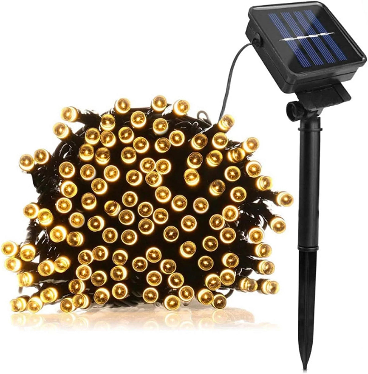 LED Outdoor Led Solar String Lights Fairy Light Solar Powered Garland Lights 8 Mode 22m Garden Wedding Decoration Waterproofn