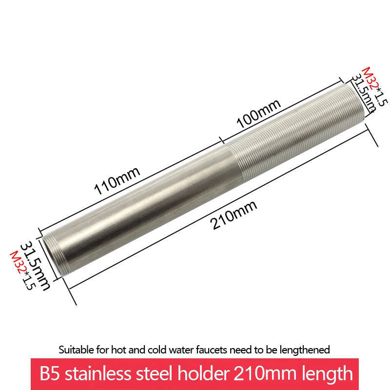 Copper kitchen sink hot and cold faucet accessories base fixed foot screw nut 30 plus filament