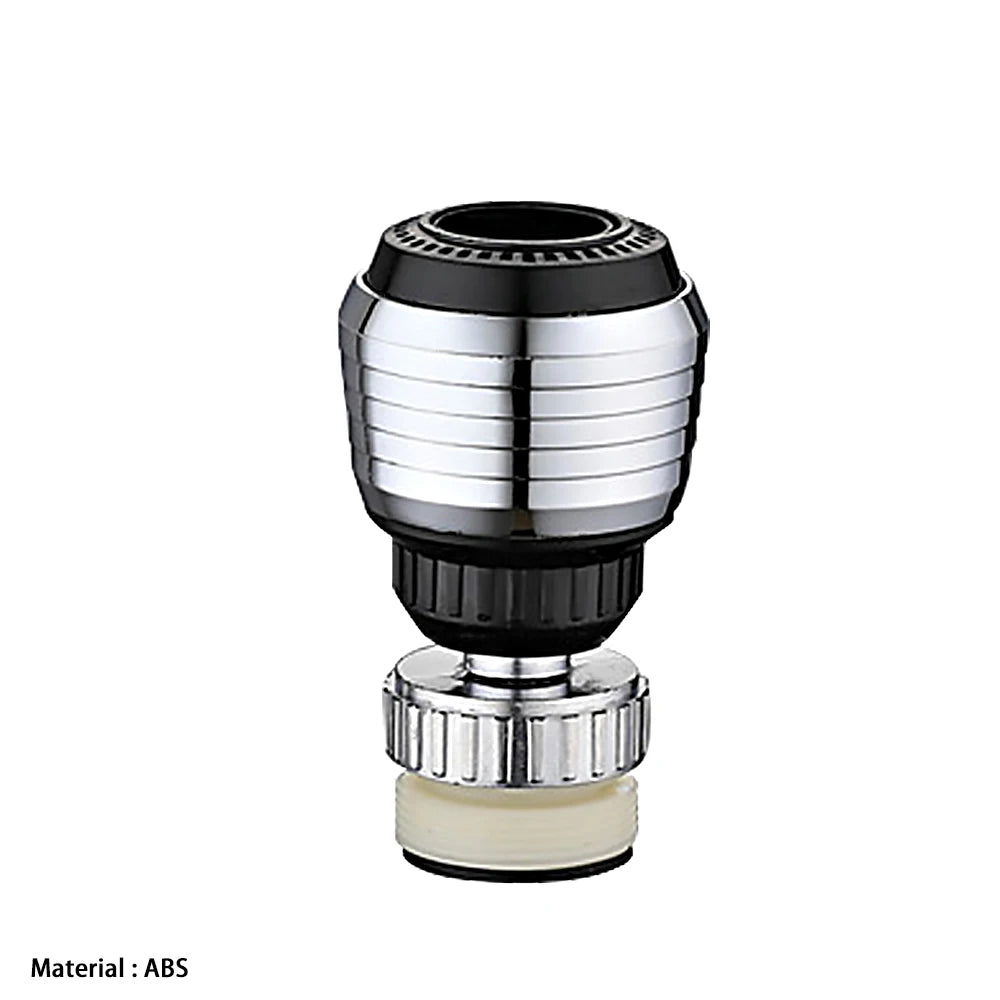 Sink Tap Rotatable Water Bubbler 360 Degree Rotating Water Swivel Faucet Head Aerator for Kitchen