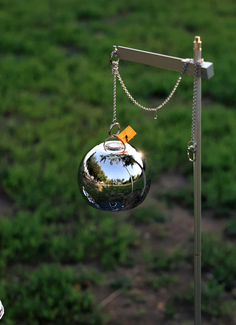 Spherical camping lampshade suitable for camping lights, accessories for outdoor camping lights - enhancing atmosphere