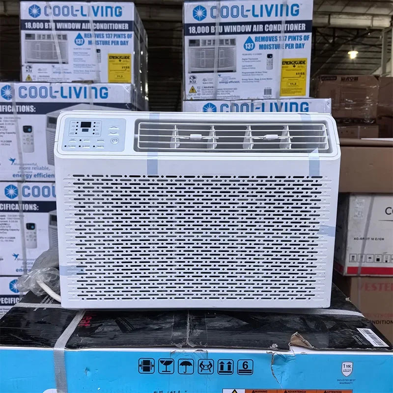 220V Window-Style Air Conditioner, 14,000 BTU, Cooling-Only, Home Use, Portable All-in-One Air Conditioner
