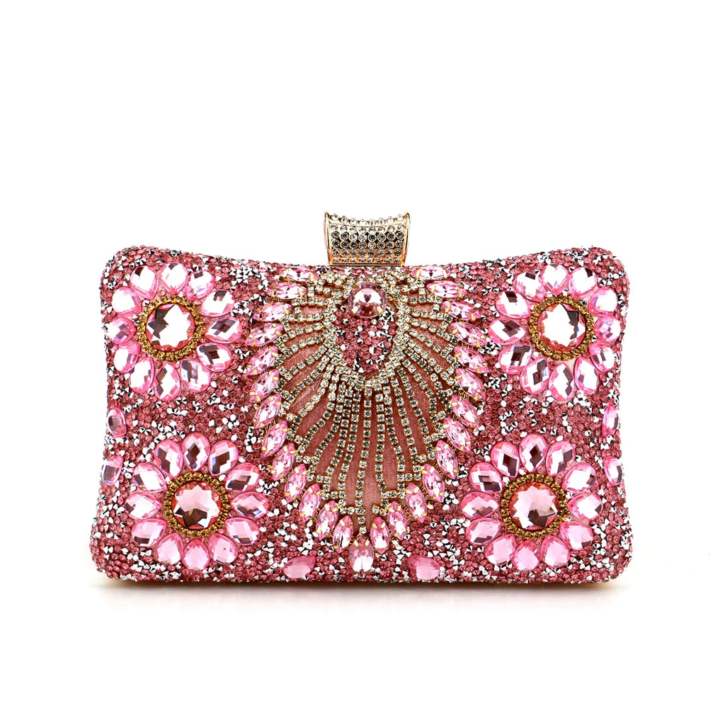Tassel Women Evening Bags Diamonds Small Day Clutch Luxury New Chain Shoulder Handbags For Party Holder Purse