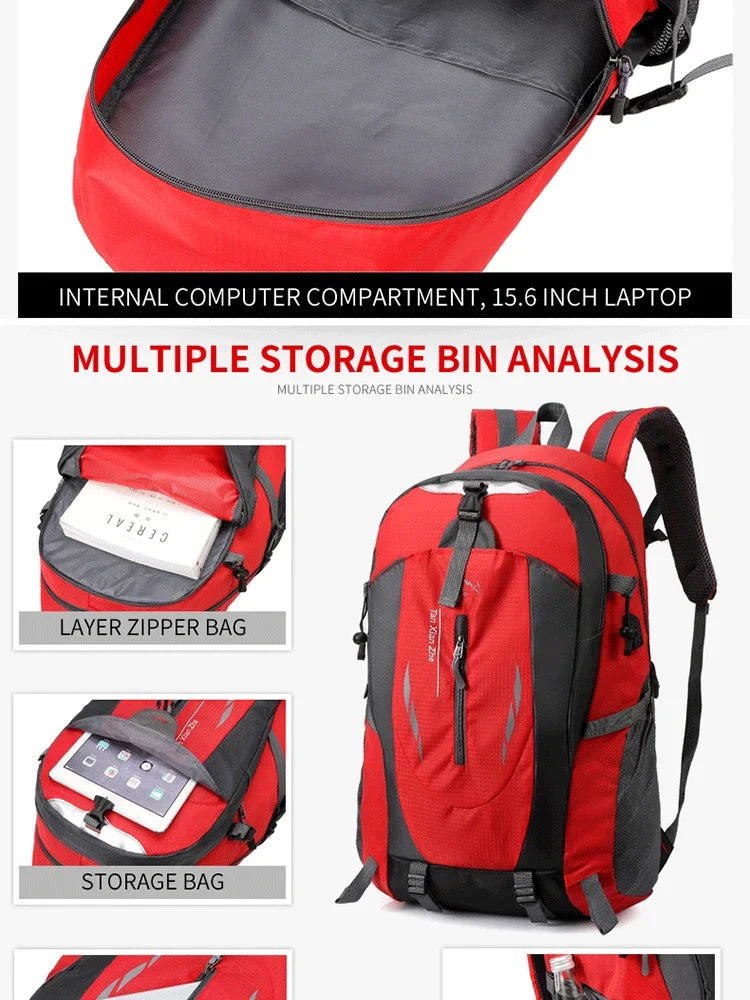 Outdoor Travel Backpack Big Capacity Fashion Travel Backpacks Men Climbing Travel Backpack Classic Sport Travel Backpacks