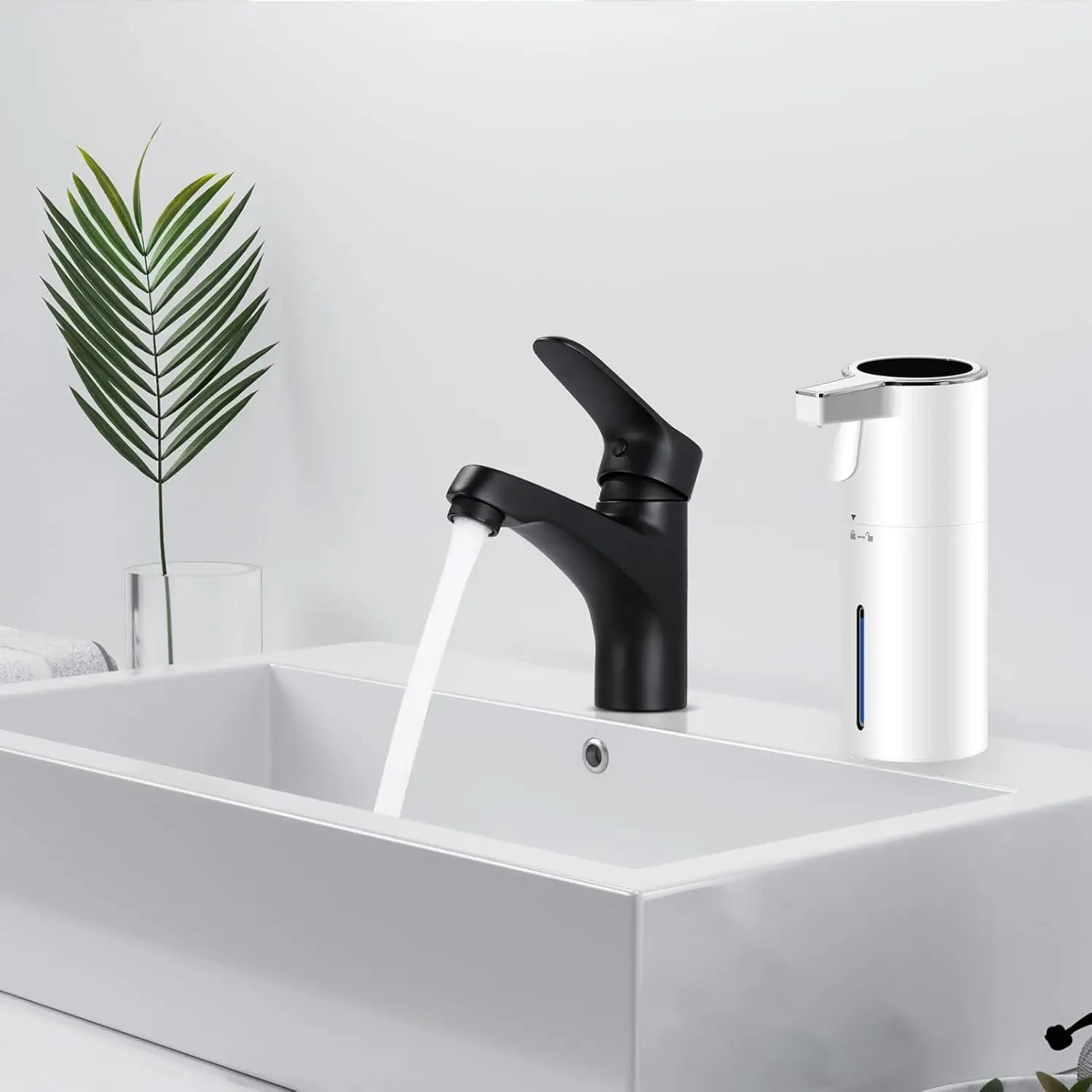 Cross-border bestseller touch foam soap dispenser automatic hand wash machine electric induction hand wash machine wall-mounted