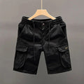 Summer Outdoor Casual Workwear Shorts Men's Multi-Pocket Large Size Loose Retro Dirt-Resistant Versatile Five-Quarter Pants