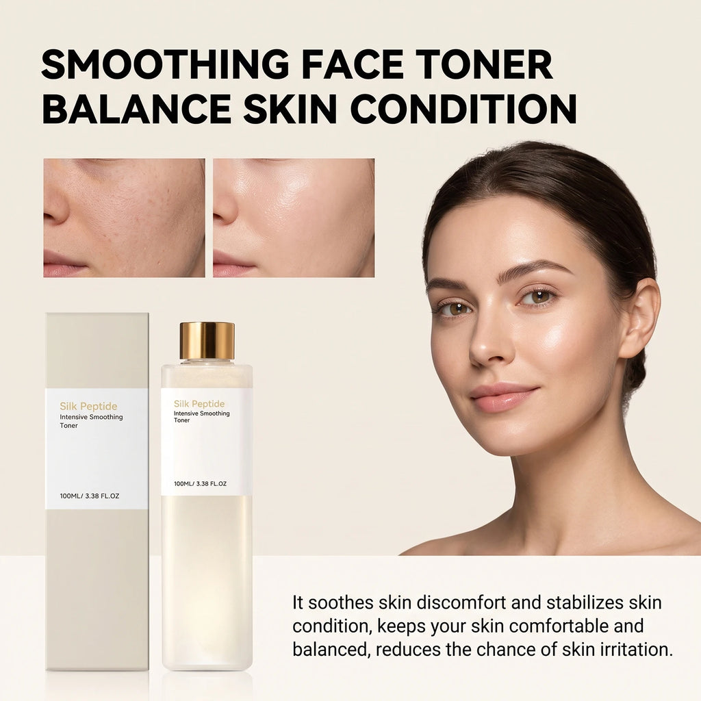 Refreshing Facial Toner Daily Hydrating Moisturizing Smoothing Lightweight Non Sticky Fast Absorbing Gentle Skin Care