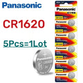 5-50pcs Original PANASONIC CR1620 CR 1620 3V Lithium Battery For Watch Calculator Clock Remote Control Toys Button Coins Cell