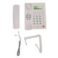 Corded Desk Telephone Corded Landline Phone Caller ID Hotel Home Phone Large Key Telephone with Speaker Clear Display Home Phone