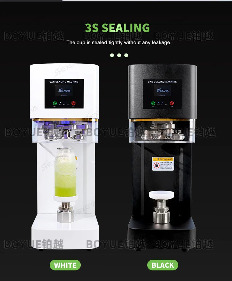 Automatic non-rotating can sealing machine Commercial can  Sealing machine Beverage polyester can