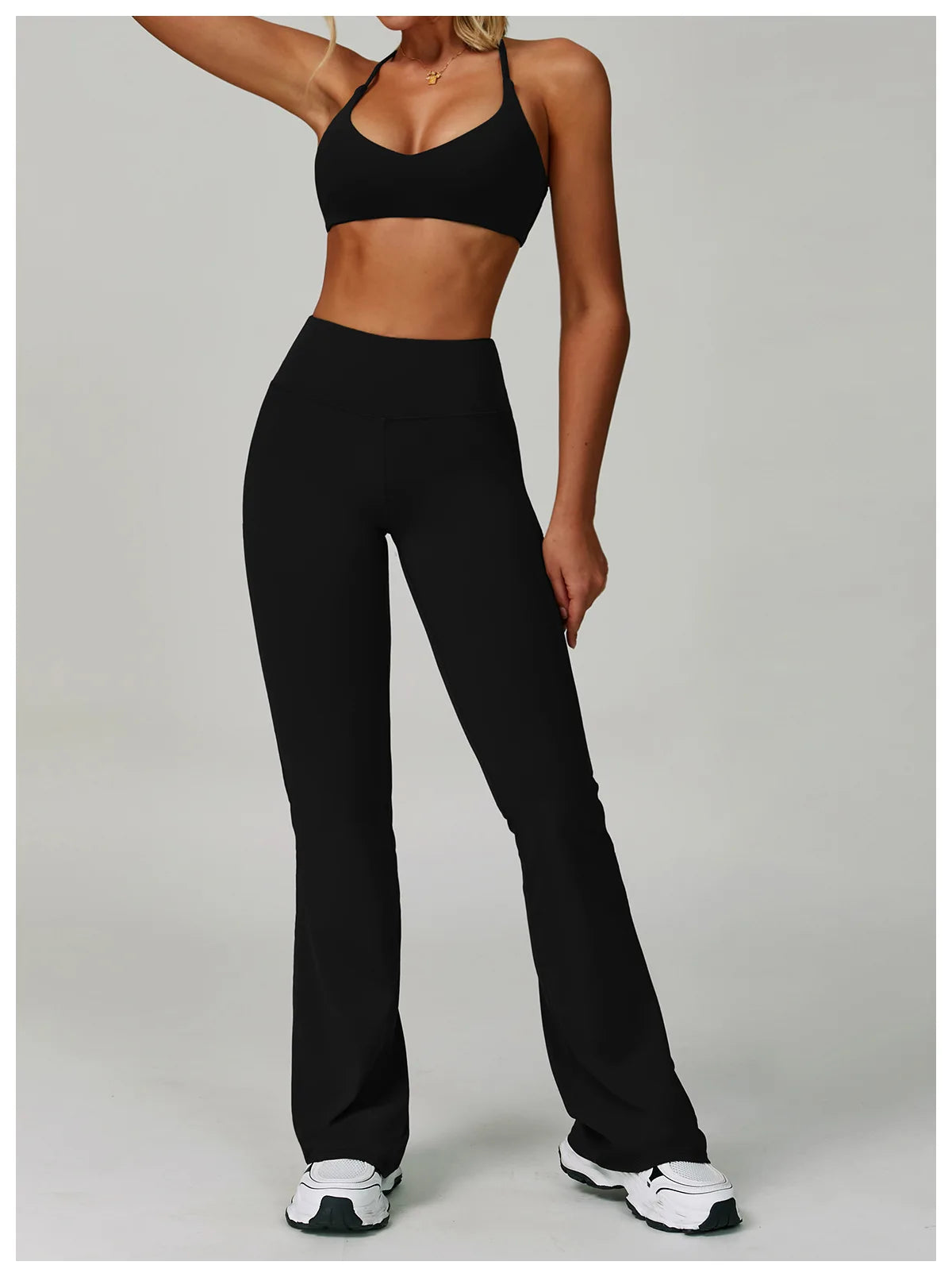 Women's Tracksuit 2 Piece Set Fitness Clothes Yoga Sets Sportswear Workout Bra High Waist Leggings Set Gym Clothing Sports Suits