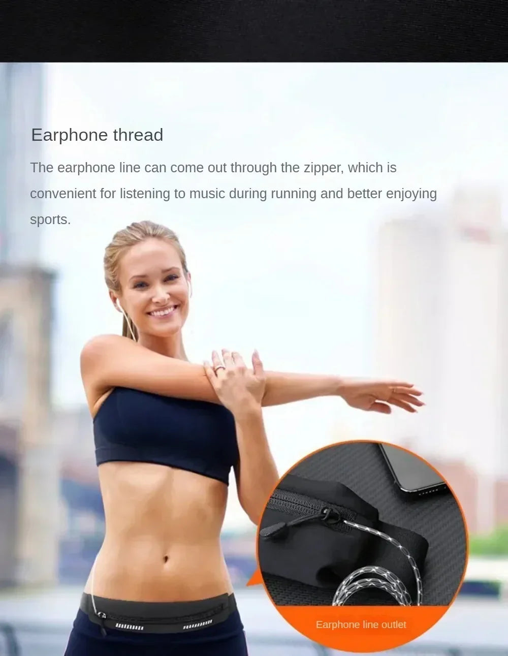 New Running Belt Bags Women Sports Fitness Waterproof For Money Phone Holder Jogging Training Key Belt