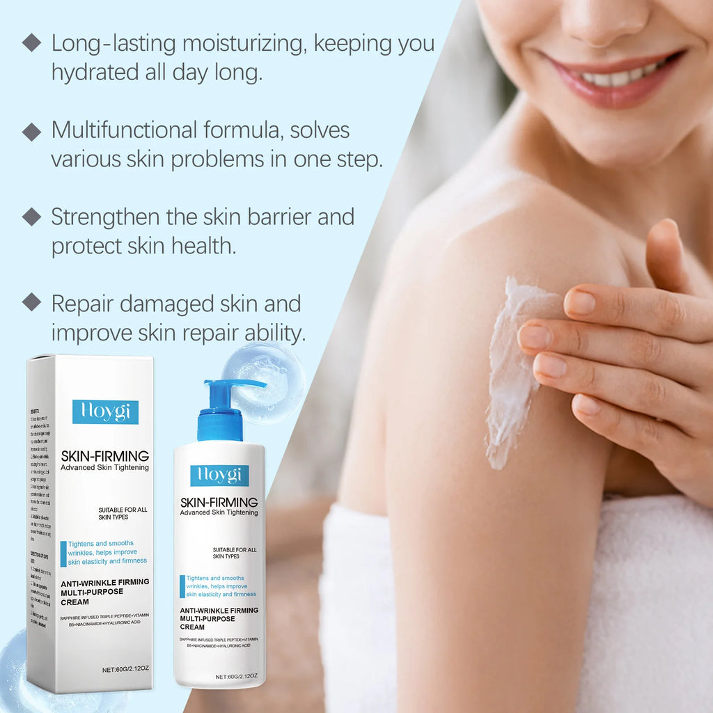 Hoygi Anti-Wrinkle Cream Panthenol Moisturizing Skin Firming Face Care Multi-purpose Nicotinamide Smooth Body Brightening Cream