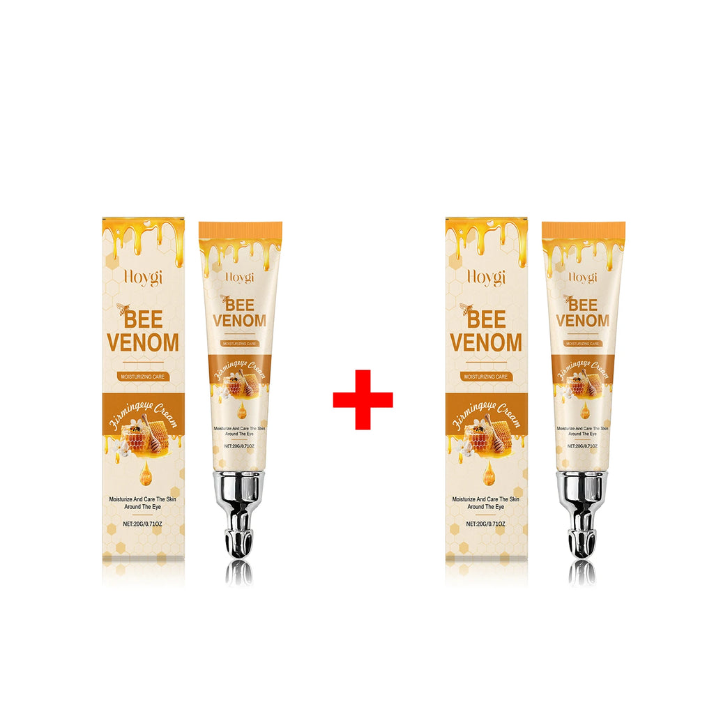 Bee Venom Firming Eye Cream Smoothing Fine Lines Hydrating Fade Under-Eye Dark Spots, Reduce Puffiness Eye Care Moisturizer