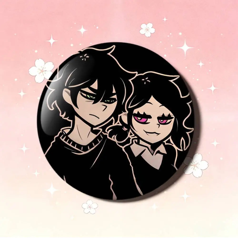 TCOA-The Coffin Of A-Andy And Leyley Laser Badge Creative Pins Brooch for Bag Clothes Hat Decor Gifts Fans Collect