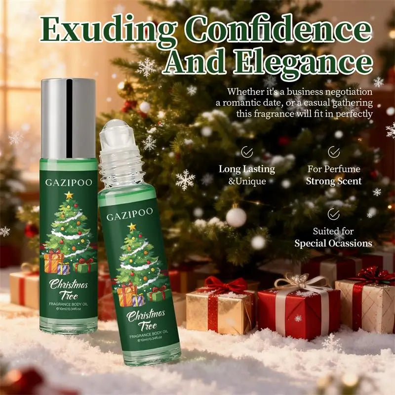 Christmas Musk Chocolate Perfume Natural Lasting Coconut Scent Rich Popular Roll-on Perfume Gift Women Perfect For The Holidays