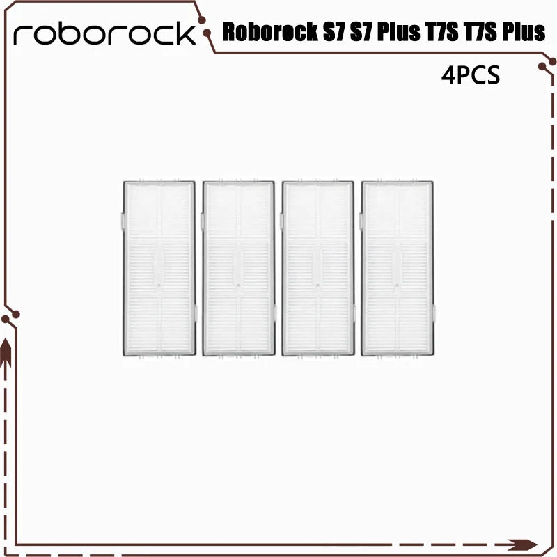 For Roborock S7 S7 Plus T7S T7S Plus Robotic Vacuum Cleaner Accessories Main Brush Hepa Filter Mops Dust Bag Replacement Parts