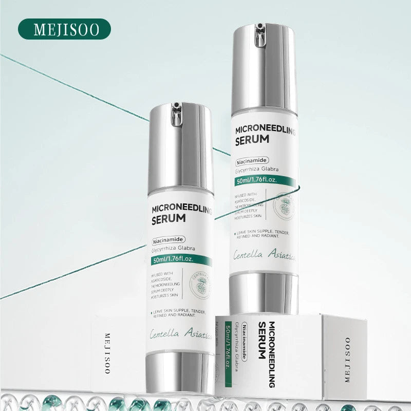 Niacinamide Centella Asiatica Microneedle Essence, Repair Skin Barrier Moisturizer Nourish For All Skin Types Korean Skincare