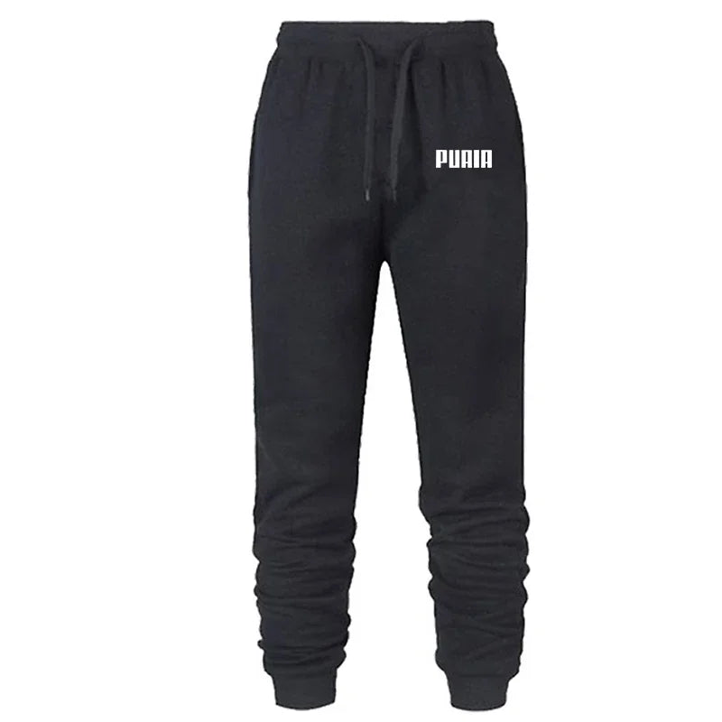 New autumn and winter thickened men's zipper jacket + pants two-piece set, fashionable outdoor jogging men's casual sportswear