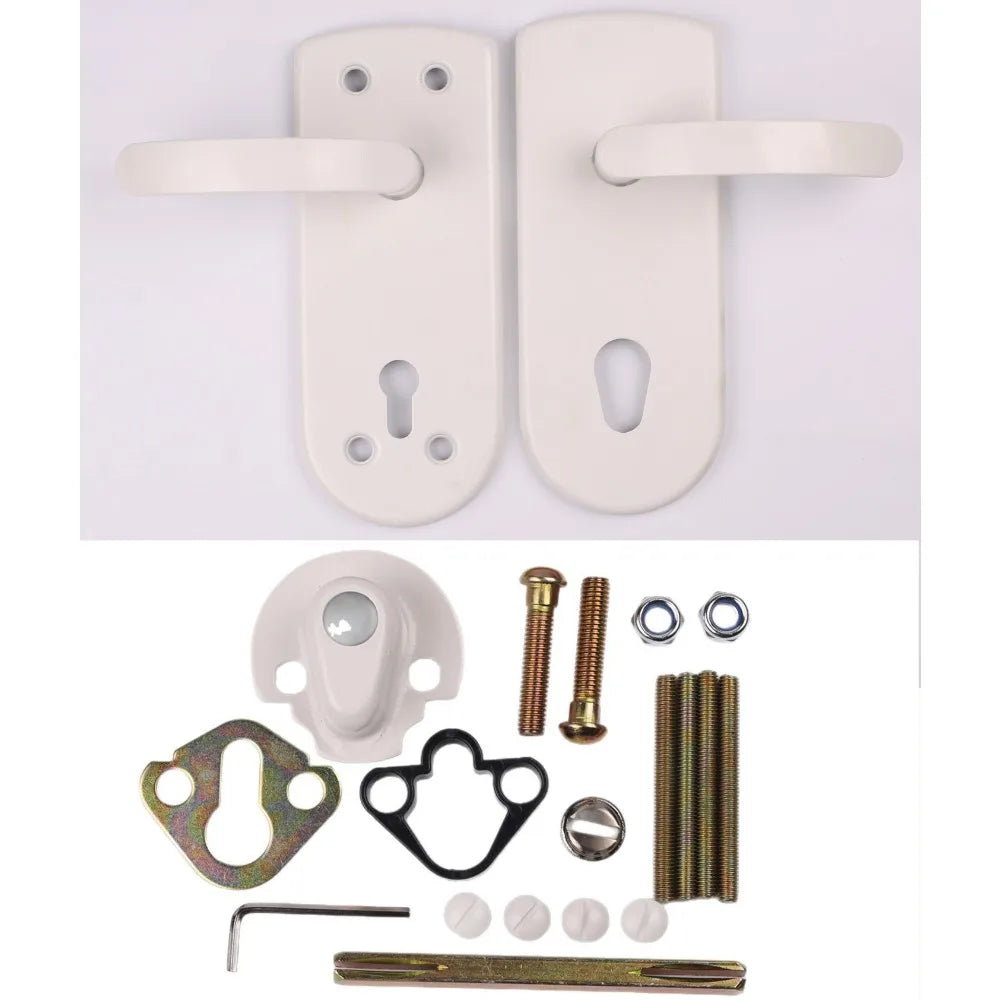 High Security Stainless Steel Israeli Lock and Handle with Four-way Locking box Design - 9065 lock body