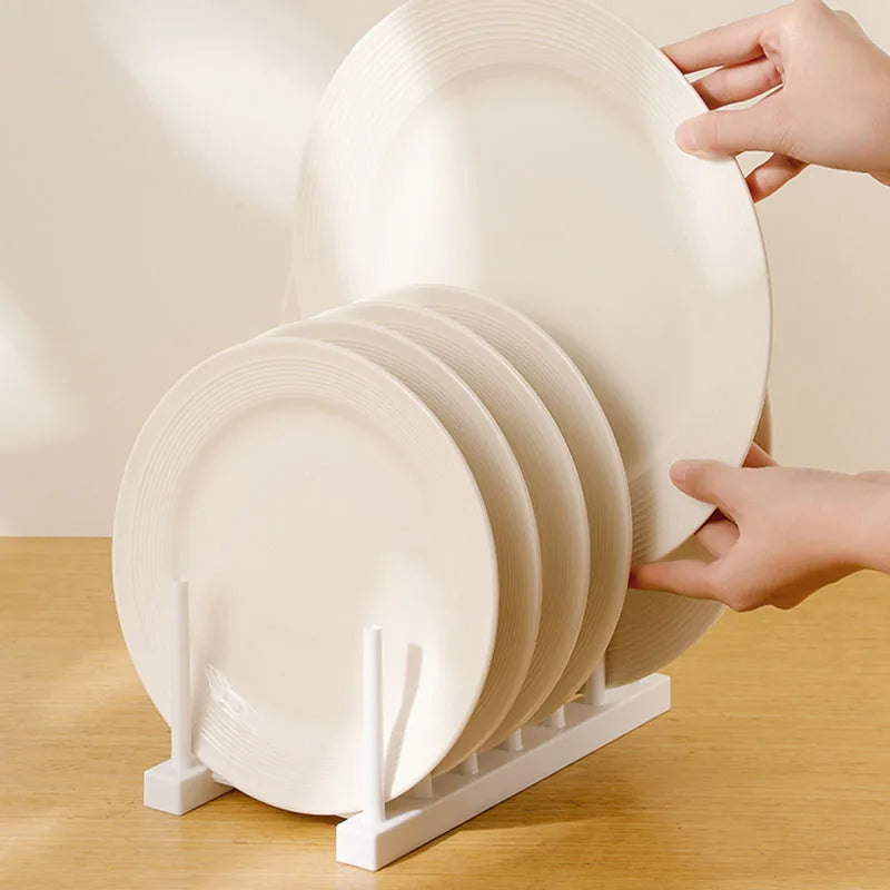 Creative Multifunctional Dish Drainer Rack - 2-Tier Kitchen Sink Organizer for Plates, Bowls, Lids, Utensils,Space Saving Design