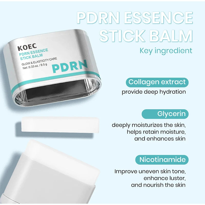 PDRN Centella Asiatica Glow Facial Serum Smooth Skin Soothing Hydrating Essence Deep Nourishing Facial Essence Korean Skincare