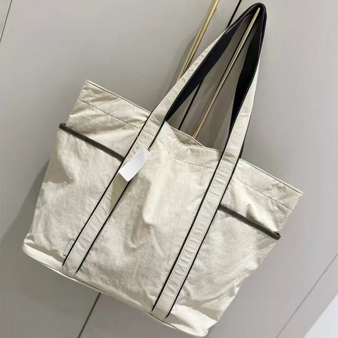 Lemon Casual Yoga Sports Single Shoulder Bag multi-pocket waterproof canvas bags 20L large capacity yoga tote bag handbag