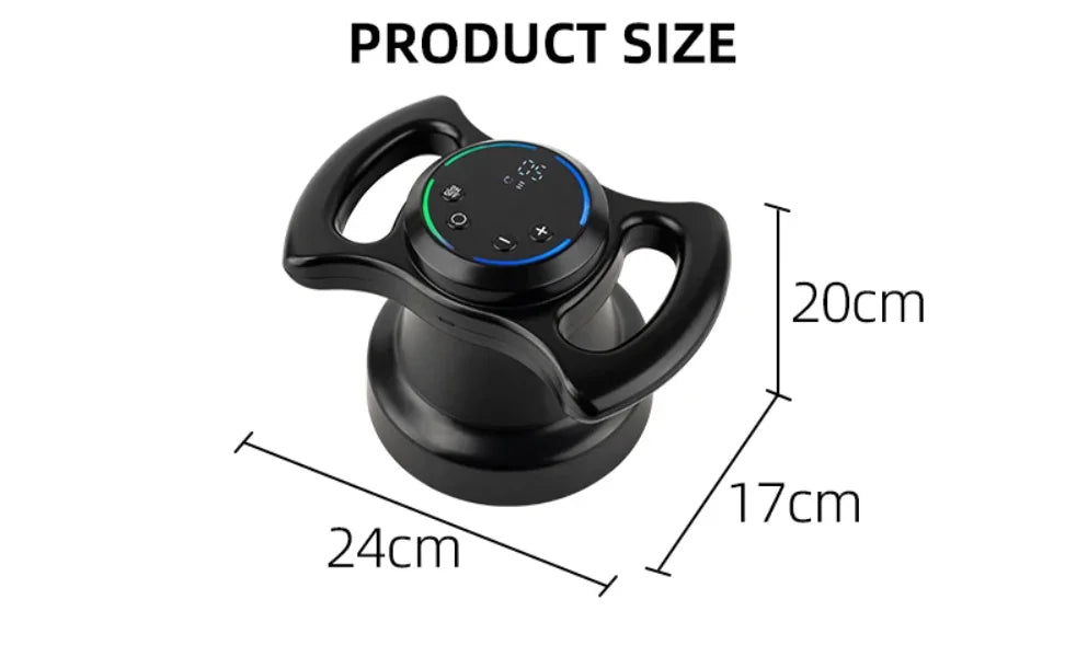 2026 New Handheld Infrared Rotating Body Massager 360 Degree Roller Vibrating Cellulite Remover Muscle Relaxing Machine