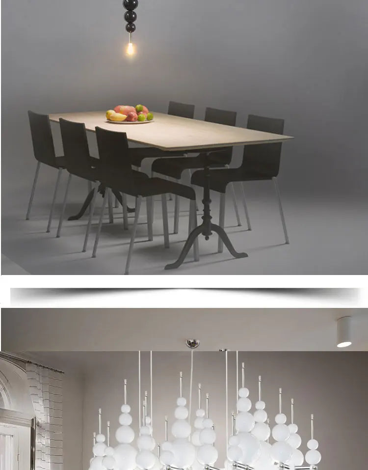 Luxury Living Room Black Chandelier Designer Tears From Moon Chandelier For Ceiling Restaurant Large Dining Table Hanging Lamp