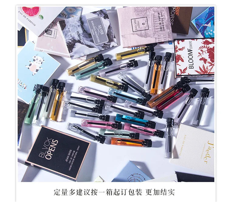Brand 10PCS Random Style Pheromone 2ml Perfume Sample Women Perfume Atomizer Men Long Lasting Fragrance Pheromone Eau De Parfum
