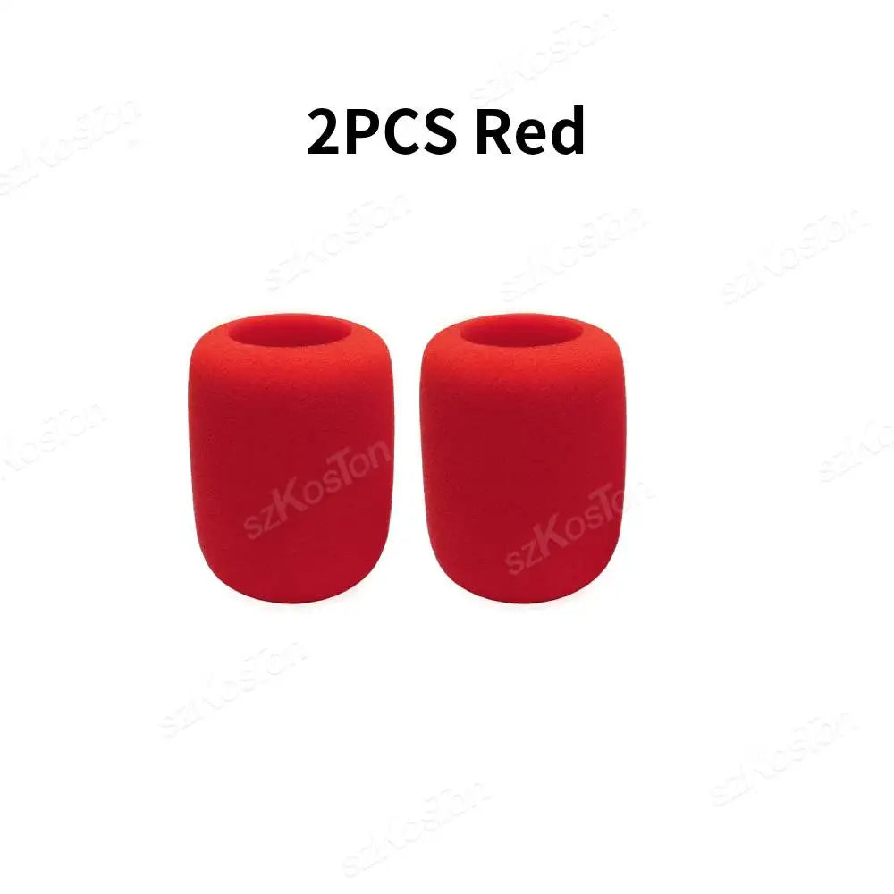 2-Pack Mic Foam Cover Compatible with JBL PartyBox Wireless Mic Microphones Windscreen Sponge Foam Cover Pop Filter
