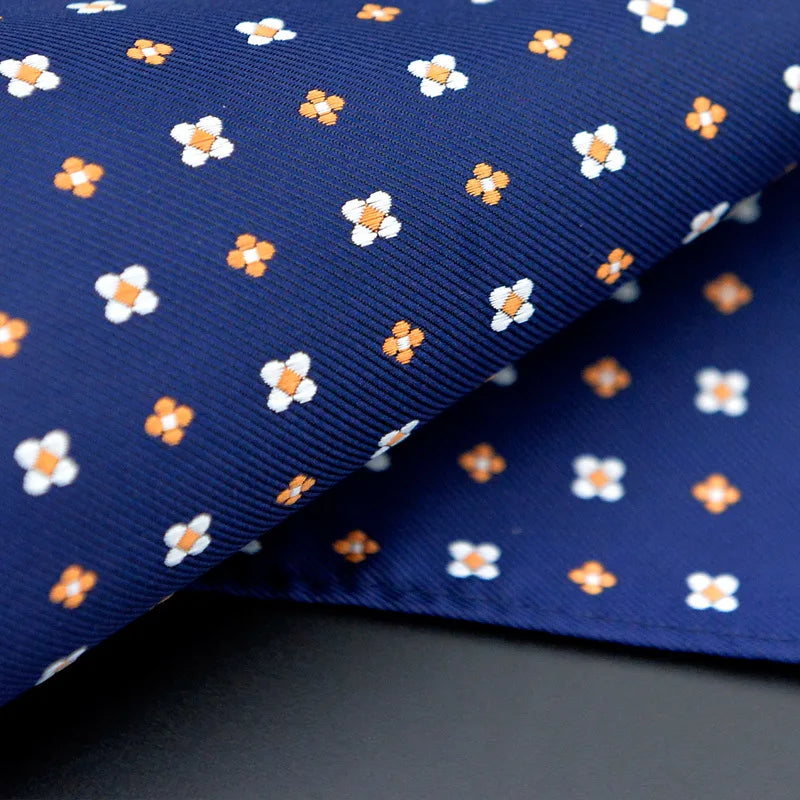 41 Colors Men's Handkerchief Plaid Dot Paisley Hankies Hanky Business Pocket Square Chest Towel 25*25CM