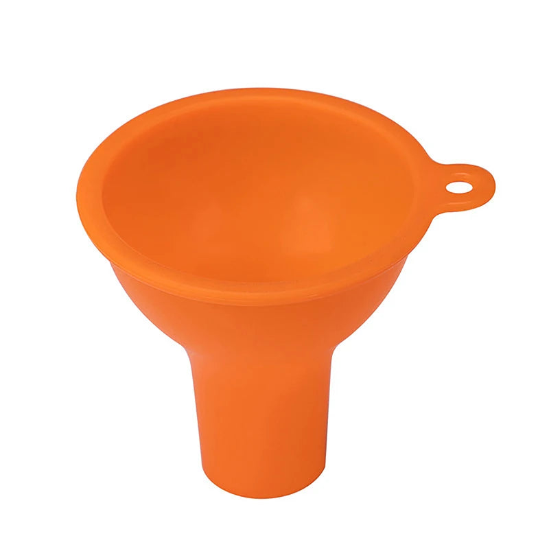 Silicone Wide-mouth Funnel Milk Powder Bean Funnel Large-caliber Multi-function Wine Leak Oil Leak Kitchen Gadgets Accessories