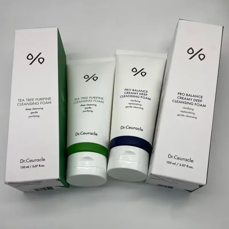 Orchid Green Tea Activated Carbon Seaweed Facial Cleanser Series Moisturizing Whitening Skin Care