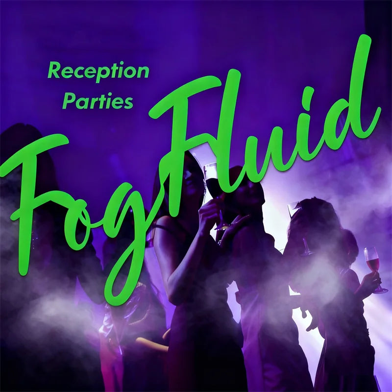 Smoke Fog Machine Liquid - High Density & Long-Lasting Fog Juice for Christmas, Performance Party, New Year's events and Concert