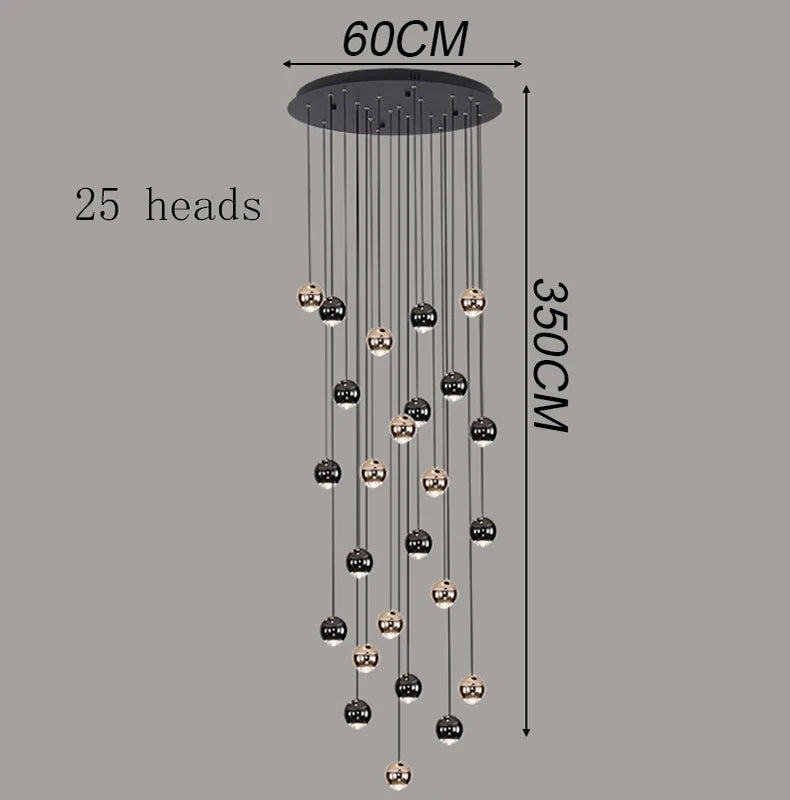 Home Decor Led  Chandeliers Ceiling Lights Pendant Lamps Hanging Light For Living Room Dining Hallway Entrance Indoor Lighting