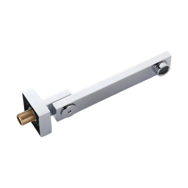 652F Practical Sturdy Stainless Steel Shower Faucet 180 Adjustable Rotation Wall Mounted Bathroom Spouts Set Daily Use