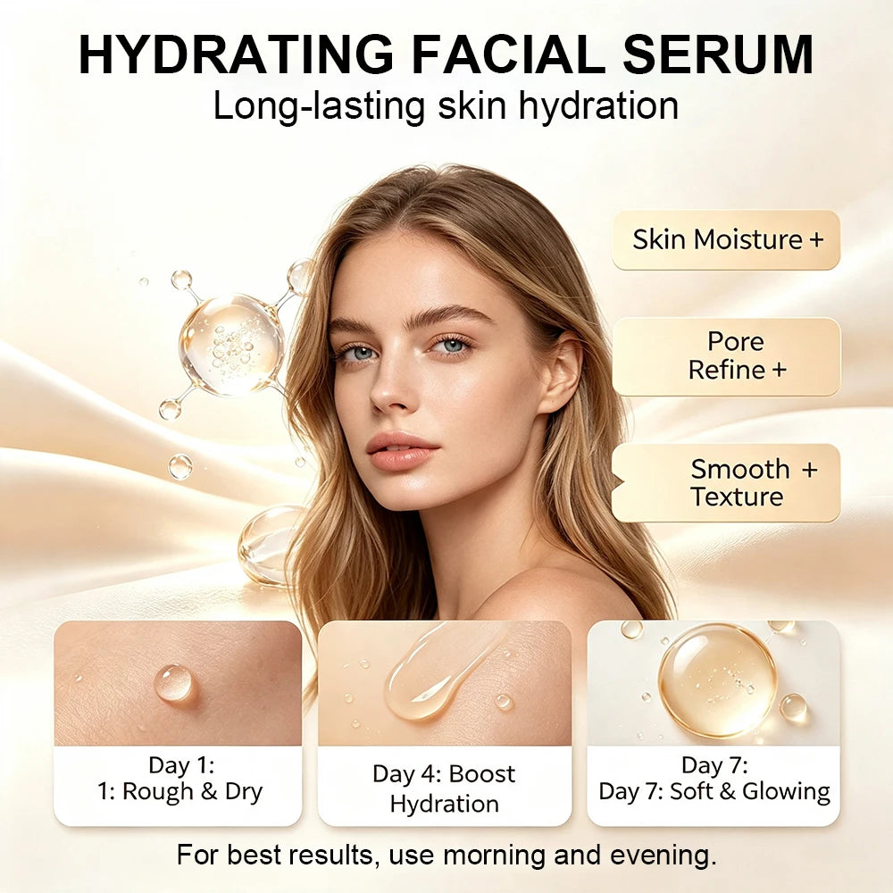 SUYARUN 4-in-1 Face Serum with Retinol, Vitamin C, Hyaluronic Acid & Niacinamide | Anti-Aging, Brightening, Hydrating