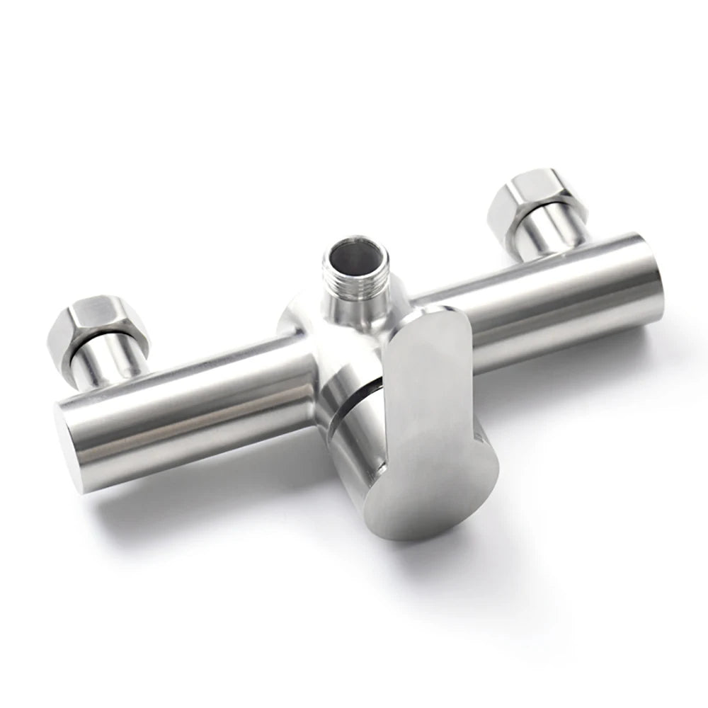 Shower Faucet Stainless Steel Hot Cold Water Tap Thermostatic Mixer Bathtub Wall bathroom Accessories Complete Cabin Systems