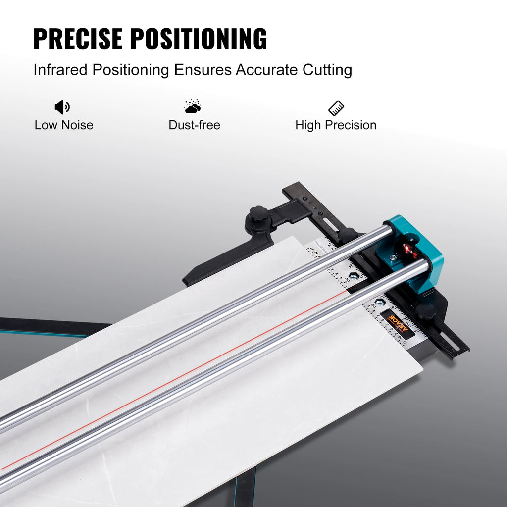 SucceBuy Manual Tile Cutter Porcelain Ceramic Tile Cutter with Tungsten Carbide Cutting Wheel Infrared Positioning Anti-Skid