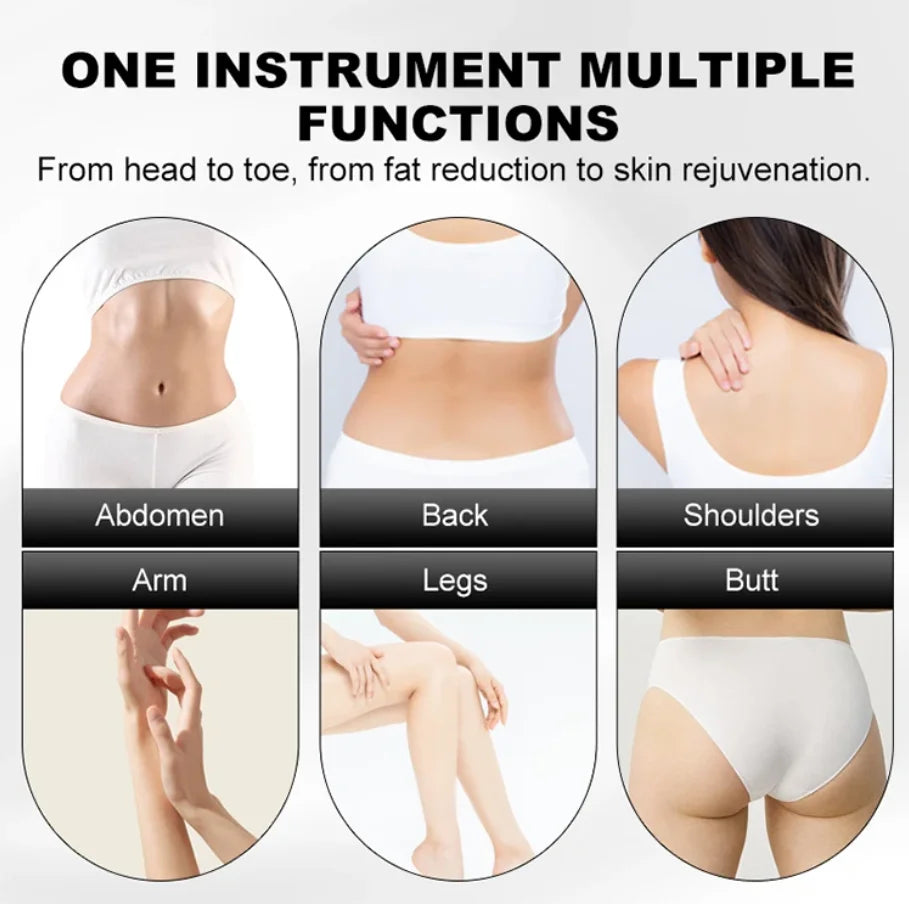 2026 New Handheld Infrared Rotating Body Massager 360 Degree Roller Vibrating Cellulite Remover Muscle Relaxing Machine