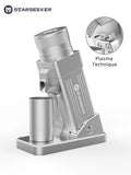STARSEEKER E55Pro Electric Coffee Grinder 55MM Titanium Cone Burr Stepless Adjustment Espresso Brew Coffee Bean Grinder Black